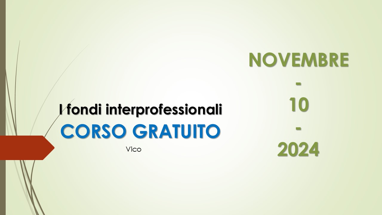 CORSI FED EBI 2024 fondi interprofessionali