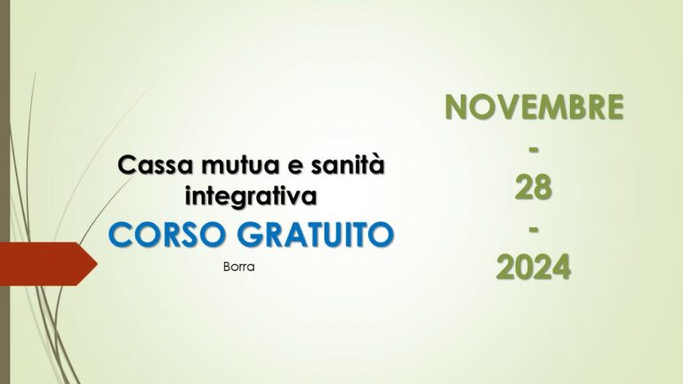 CORSI FED EBI 2024 sanita