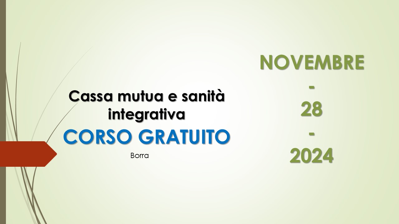 CORSI FED EBI 2024 sanita