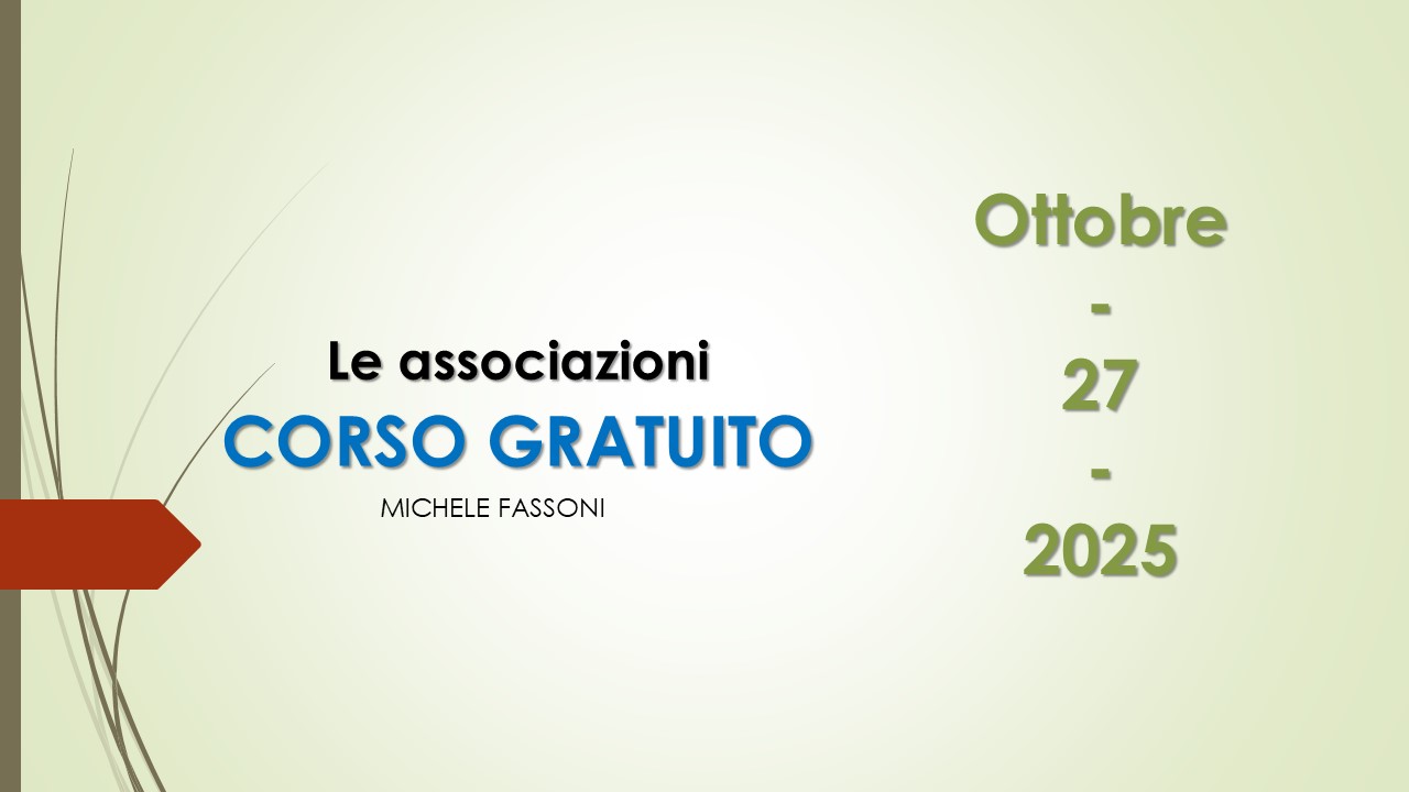 Le associazioni